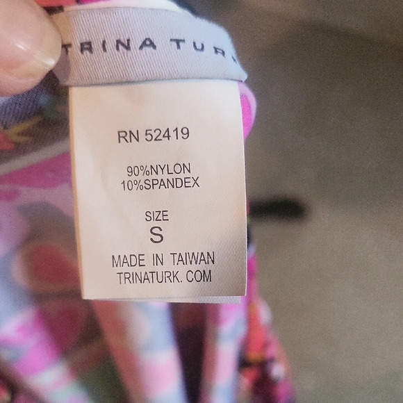 Trina Turk Vibrant Patterned Mini Dress - Picture 5 of 5